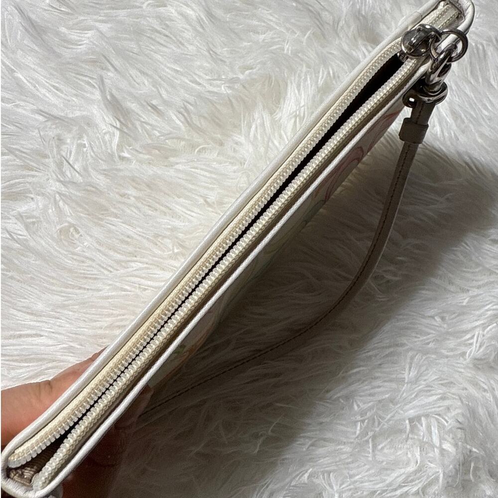 Coach Scribble Signature Fabric Multicolor Wristl… - image 4